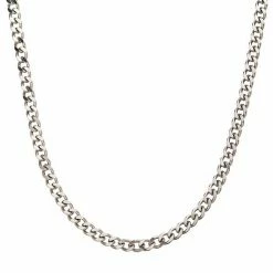 Budget 😍 Unbranded Men's Stainless Steel Diamond Cut Chain Necklace 🎉
