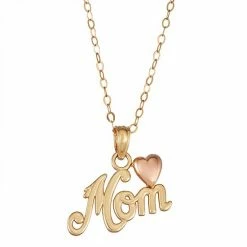 Promo 🔥 Womens Unbranded 14K Gold Tutone Mom Pendant 😍