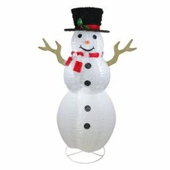 Best Sale ⭐ Unbranded Snowman 6-ft. Light-Up Indoor / Outdoor Floor Decor 🧨