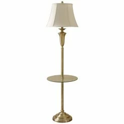 Best deal 🎁 Unbranded Antique Finish Table & Floor Lamp 😀