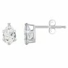 Deals 🎉 Unbranded 10k Gold Pear Shape White Topaz Stud Earrings ✔️