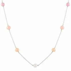 Brand new 🥰 Unbranded Sterling Silver Freshwater Cultured Pearl Station Necklace ✨