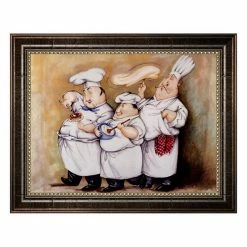 Hot Sale 😍 Unbranded ''Haute Cuisine I'' Framed Canvas Wall Art By Tracy Flickinger 🔔
