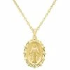 Brand new 😍 Unbranded Sterling Silver Our Lady Of Grace Miraculous Medal Pendant 🔔