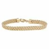 Discount 😀 Unbranded 14k Gold Triple Row Rope Bracelet 🛒
