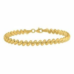 New 🧨 Unbranded 14k Gold Polished Bracelet 🧨