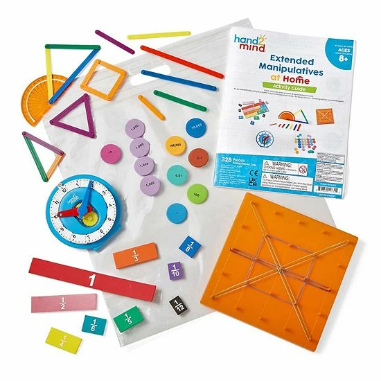 Best Sale ✔️ Unbranded Telling Time Clock Extended Manipulatives At Home Kit 🤩 - Image 3