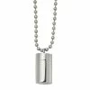 Deals 🌟 Unbranded Men's Stainless Steel Capsule Pendant Necklace 😉