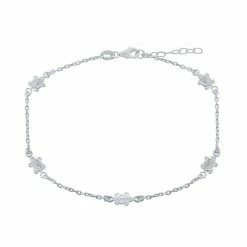 Brand new 🔔 Unbranded Sterling Silver Turtles Anklet 🎁