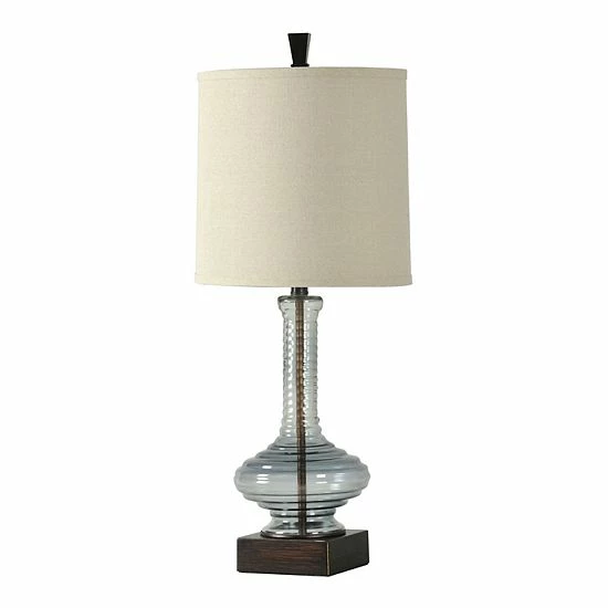 Discount ⌛ Unbranded Opaque Blue Table Lamp ✔️