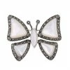 Coupon 👏 Unbranded Sterling Silver Marcasite Butterfly Pin 🤩