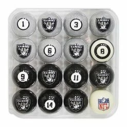 Best Pirce ✨ Unbranded Las Vegas Raiders Billiard Ball Set 😍