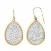 Deals 😍 Unbranded 10k Gold Teardrop Crystal Earrings 🔥