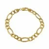 Outlet 👍 Unbranded Men's 10k Gold Figaro Bracelet 😍