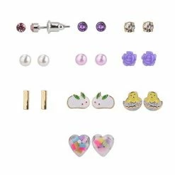 Discount ✨ Unbranded You Are One Of My Favorite Peeps Easter Stud Earring Set Of 10 👍