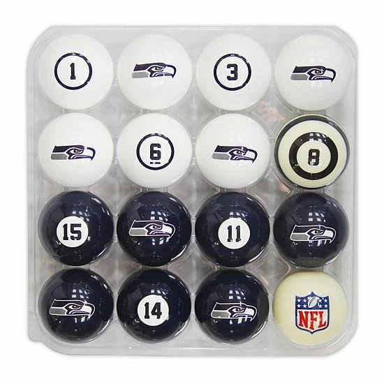 Best deal 😍 Unbranded Seattle Seahawks Billiard Ball Set 🌟