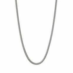 Wholesale ✔️ Unbranded Sterling Silver 3 Mm Snake Chain Necklace - 30 In. ⌛