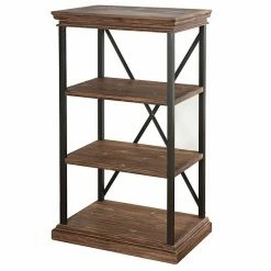 Deals ⌛ Unbranded Archer Ridge 3-Shelf Faux Driftwood Bookcase 😀