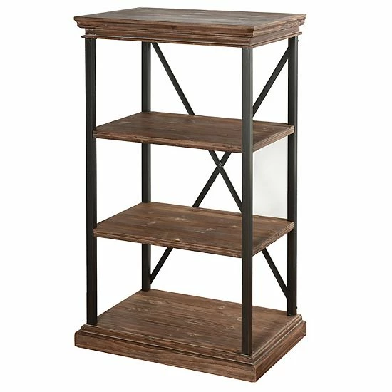 Deals โ Unbranded Archer Ridge 3-Shelf Faux Driftwood Bookcase ๐