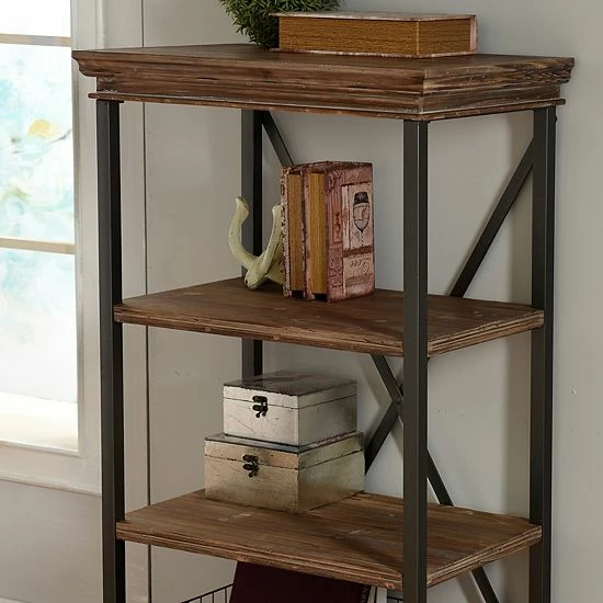 Deals โ Unbranded Archer Ridge 3-Shelf Faux Driftwood Bookcase ๐ - Image 2
