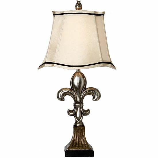 Promo ๐ฏ Unbranded Fleur De Lis Table Lamp ๐ฏ