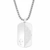 Outlet 🔥 Unbranded Men's Stainless Steel "The Lord's Prayer" Split 🦮 Dog Tag Necklace 🎁