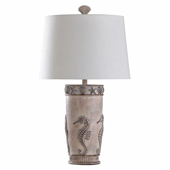 Best reviews of ⌛ Unbranded Coastal Moulded Table Lamp With Sea Horse & Shell Accents 🎁