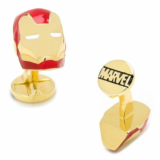 Deals ⌛ Unbranded Marvel Comics 3D Iron Man Mask Cuff Links 😉