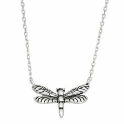 Budget 🔔 Unbranded Sterling Silver Dragonfly Necklace 😍