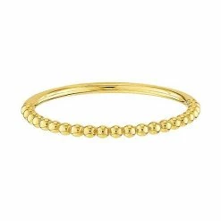 Brand new 🛒 Unbranded 14k Gold Bead Band Ring 👍
