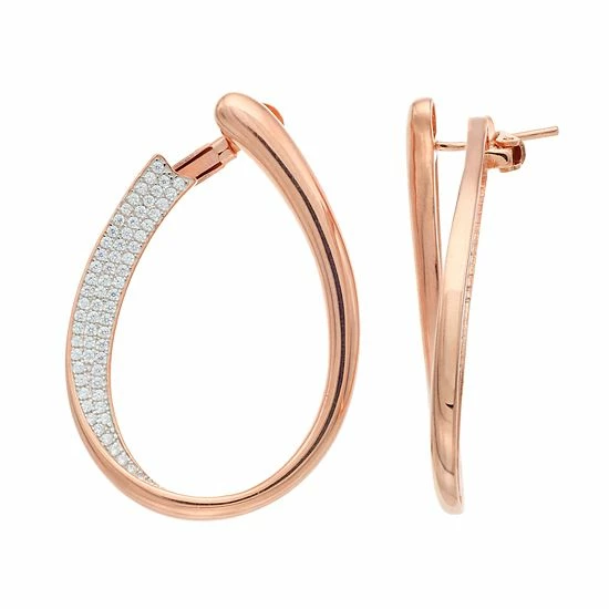 Flash Sale ❤️ Unbranded Sterling Silver Cubic Zirconia Teardrop Earrings 😉 - Image 4