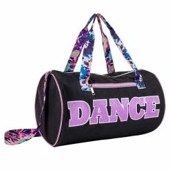 Flash Sale 👍 Unbranded 👧 Girls Round "Dance" Duffle Bag Purple 👍