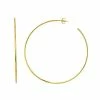 Deals ✨ Unbranded 14k Gold Post Hoop Earrings Yellow 🥰