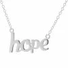Cheapest 😀 Unbranded Sterling Silver 16" "Hope" Necklace ✔️