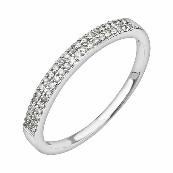 Flash Sale โญ Unbranded 10k Gold 1/9-ct. T.W. Diamond Ring 10k Rose Gold ๐ - Image 2