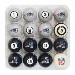Cheap 👍 Unbranded New England Patriots Billiard Ball Set 🤩