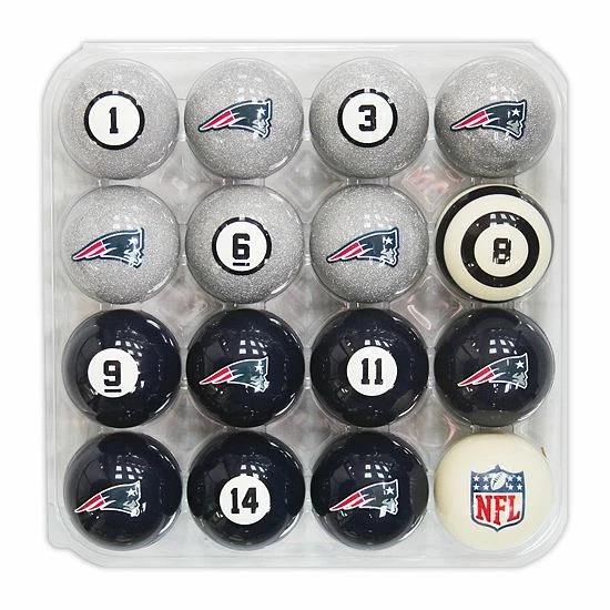 Cheap 👍 Unbranded New England Patriots Billiard Ball Set 🤩