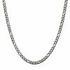 Promo 🤩 Unbranded Men's Black Plated Stainless Steel Figaro Chain Necklace 🤩