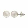 Best Pirce ❤️ Unbranded Sterling Silver Freshwater Cultured Pearl Stud Earrings ⭐