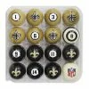 Cheapest 🧨 Unbranded New Orleans Saints Billiard Ball Set ⭐
