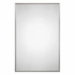 Brand new 🥰 Unbranded Brushed Stainless Steel Wall Mirror ⭐
