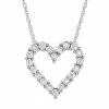 Flash Sale ✨ Unbranded 1/4 Carat T.W. Diamond Sterling Silver Heart Pendant Necklace ⭐