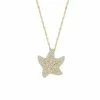 Coupon ✨ Unbranded Sterling Silver 1/4 Carat T.W. Diamond Starfish Pendant Necklace 🤩