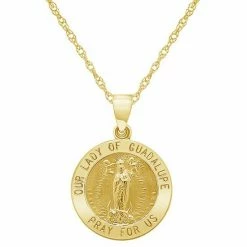 Best deal 👍 Unbranded 14k Gold Our Lady Of Guadalupe Pendant Necklace 🌟