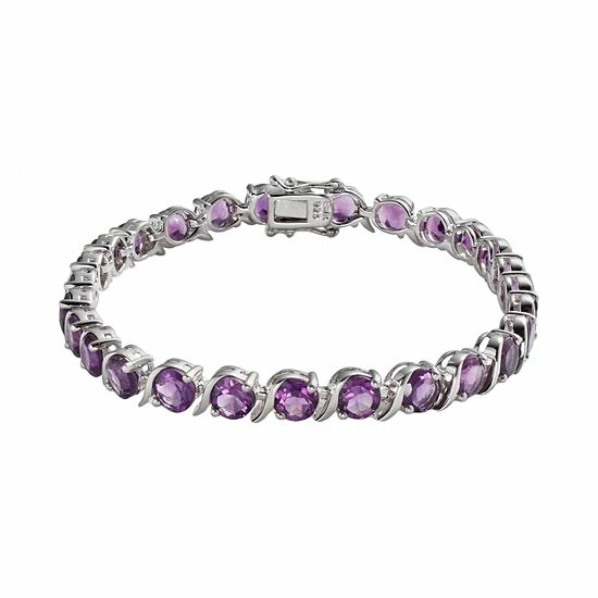 Flash Sale ๐ฅฐ Unbranded Sterling Silver Amethyst Bracelet โญ