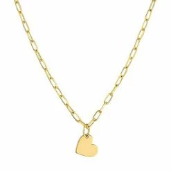 Best reviews of 🌟 Unbranded 14k Gold Tilted Heart Necklace 🔔