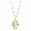 Outlet 🌟 Unbranded 10k Gold Hamsa Pendant Necklace ⭐