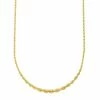 Best Pirce ✔️ Unbranded 14k Gold Graduated Rope Necklace ⭐