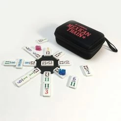 Deals 😉 Unbranded Mexican Train To-Go Dominoes Game ⭐