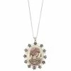 Best Sale ✨ Unbranded Sterling Silver 👩 Mother-of-Pearl Cameo Pendant Necklace 🤩